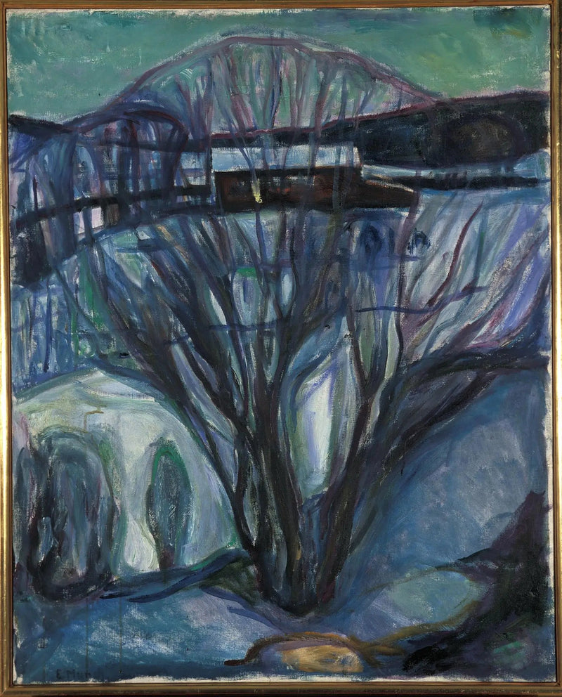 Notte d'inverno - Edvard Munch
