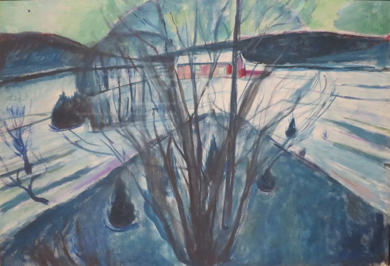 Notte d'inverno - Edvard Munch