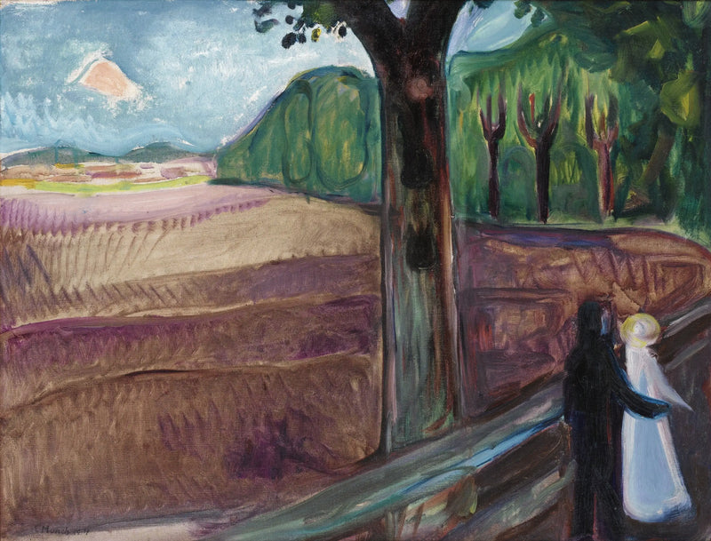 Notte d'estate - Edvard Munch