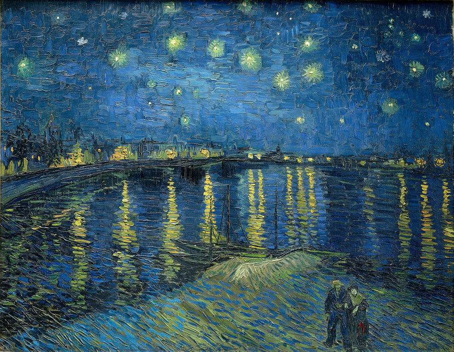 La Notte stellata sul Rodano - Vincent van Gogh