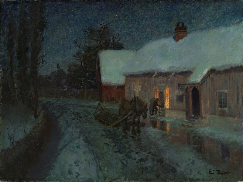Notte - Frits Thaulow