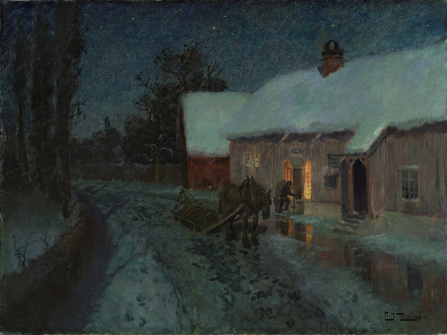 Notte - Frits Thaulow