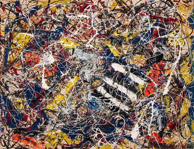 Numéro 17A - Jackson Pollock image 1 tableau peint à l’huile sur toile