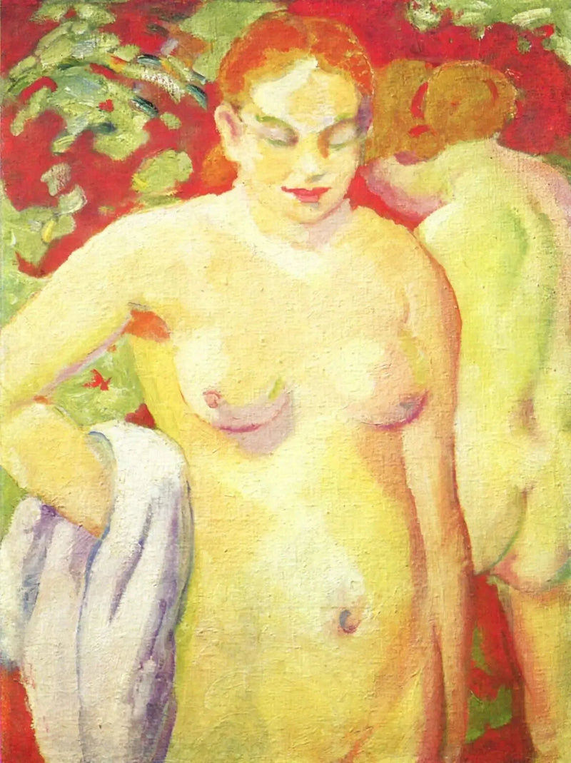 Nudi su cinabro - Franz Marc