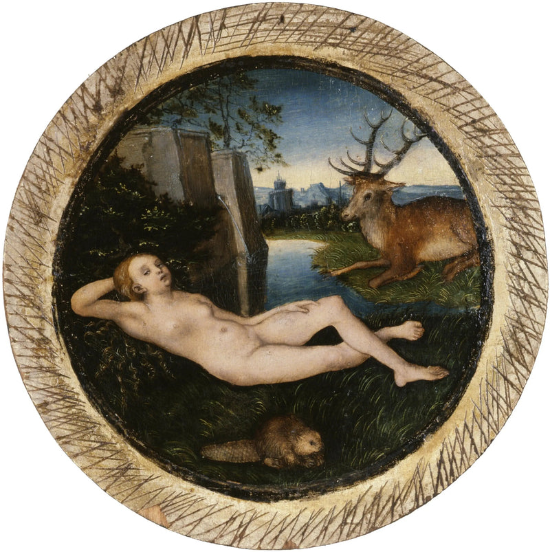 Ninfa sdraiata - Lucas Cranach il Vecchio