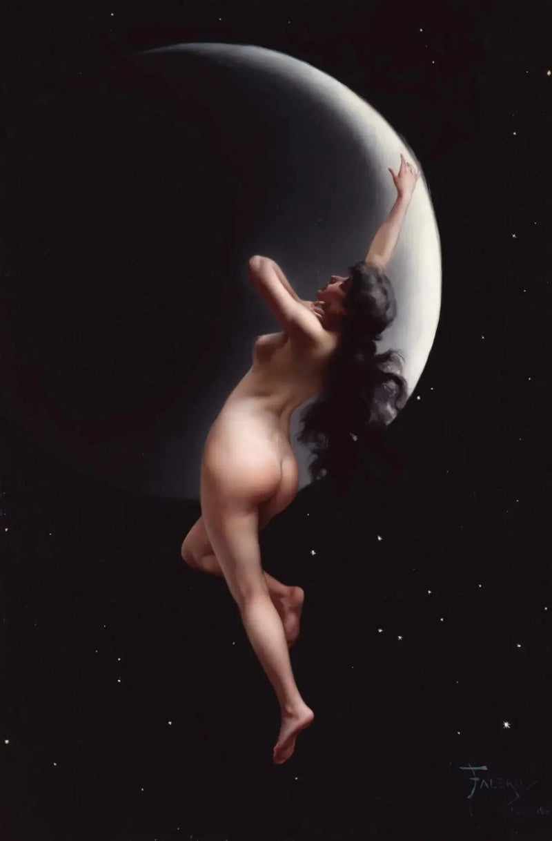 Ninfa della Luna - Luis Ricardo Falero
