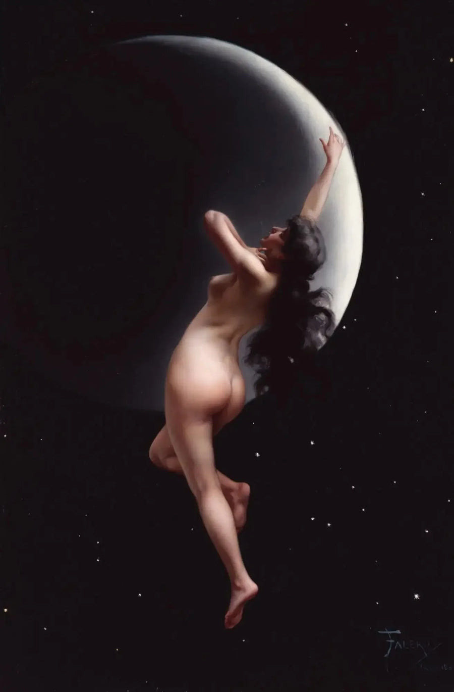 Ninfa della Luna - Luis Ricardo Falero