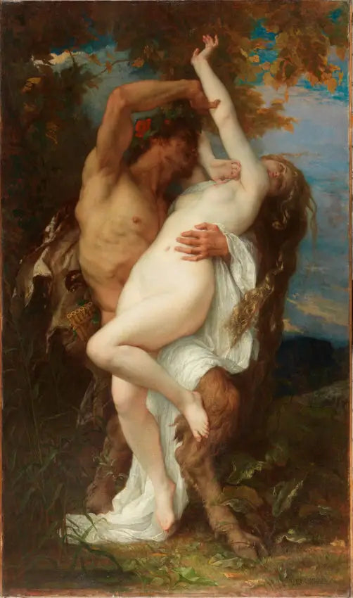 Ninfa rapita da un fauno - Alexandre Cabanel