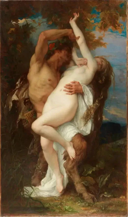 Ninfa rapita da un fauno - Alexandre Cabanel