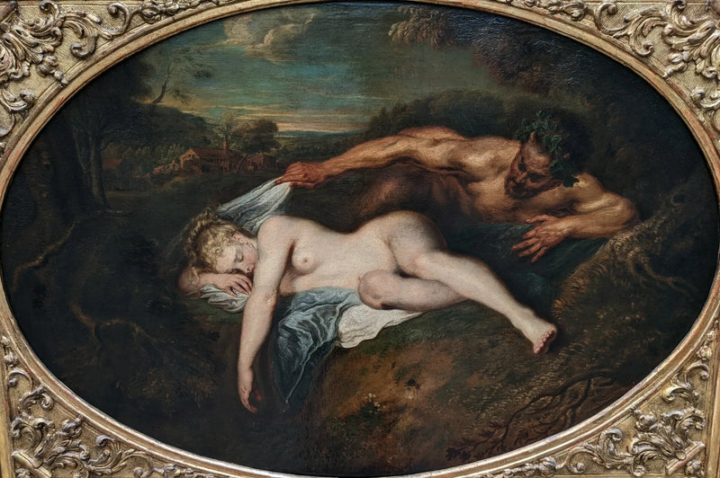 Ninfa e Satiro - Antoine Watteau