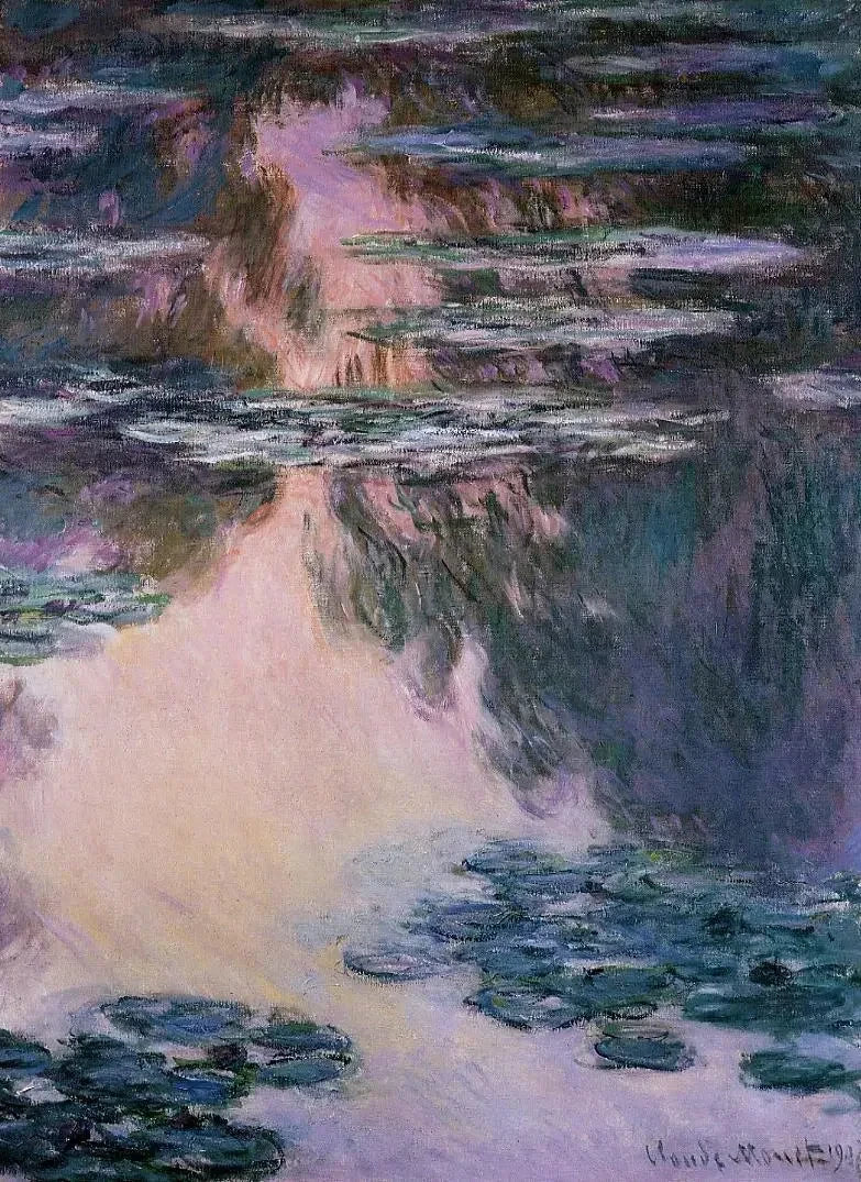 Il bacino delle ninfee W1715 - Claude Monet