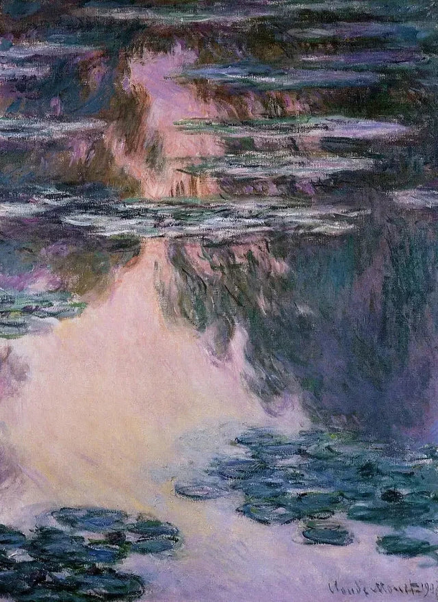 Il bacino delle ninfee W1715 - Claude Monet