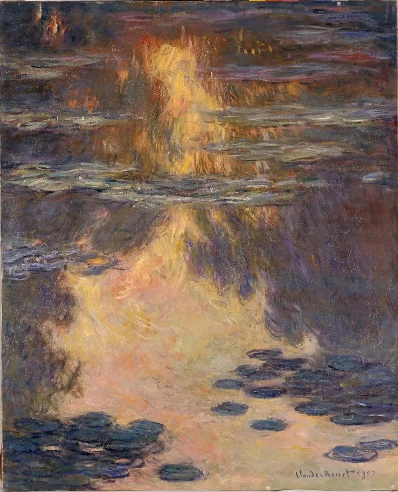 Ninfee, Kuboso W1713 - Claude Monet