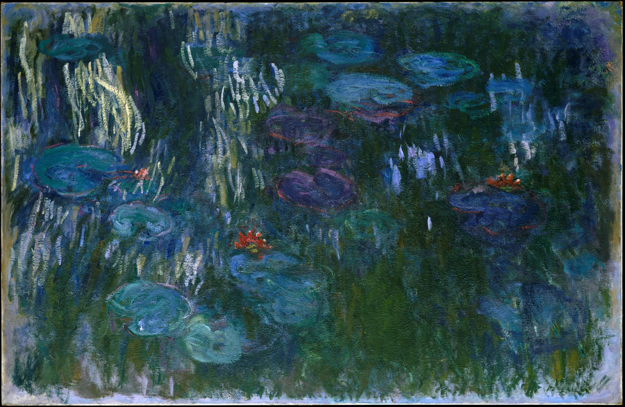 Ninfee, riflessi di salice - Claude Monet