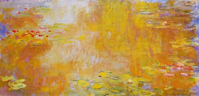 Ninfee a Giverny, Nantes W1886 - Claude Monet