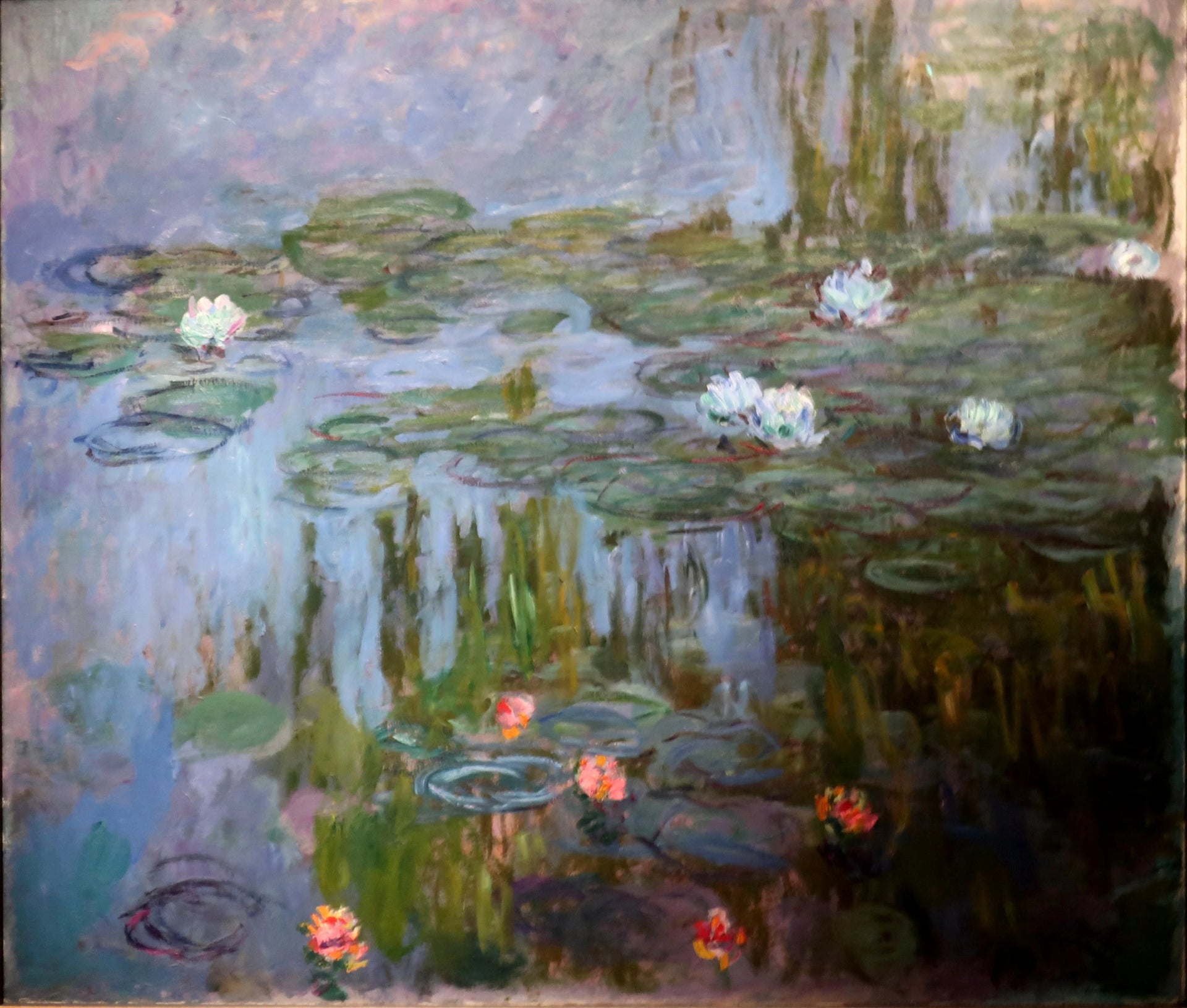 Nymphéas de Claude Monet, 1914-1915 – Portland Art Museum 59.16, Wildenstein 1795