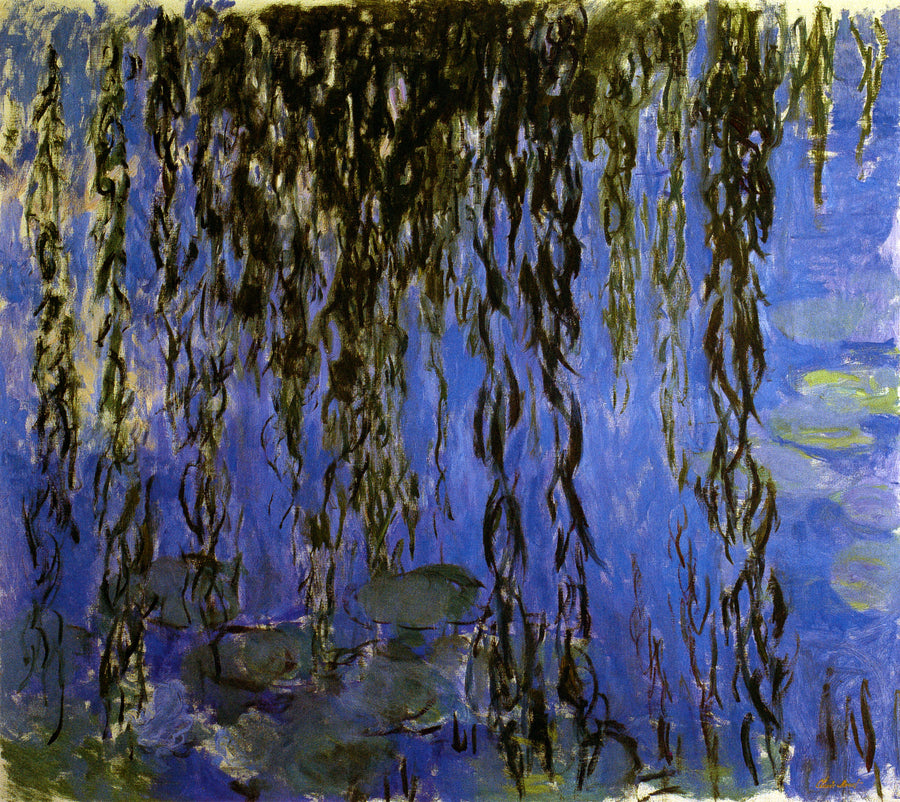 Ninfee con rami di salice - Claude Monet