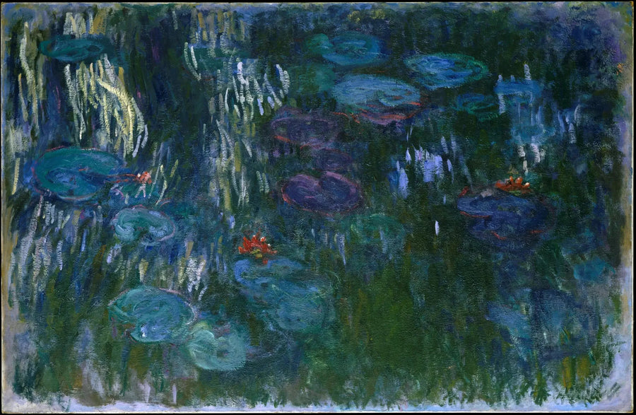 Ninfee, riflessi di salice - Claude Monet
