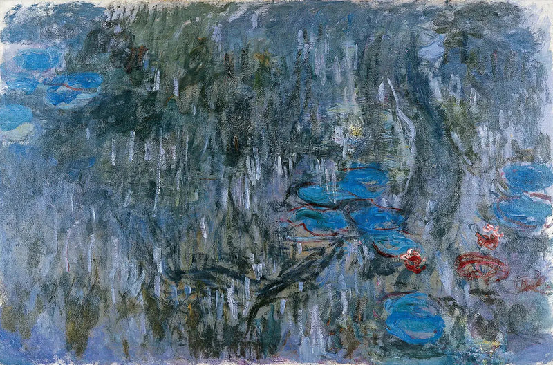 Ninfee, riflessi di salice - Claude Monet