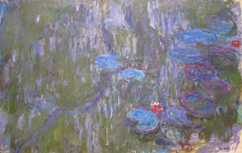 Le ninfee, i riflessi dei salici piangenti - Claude Monet