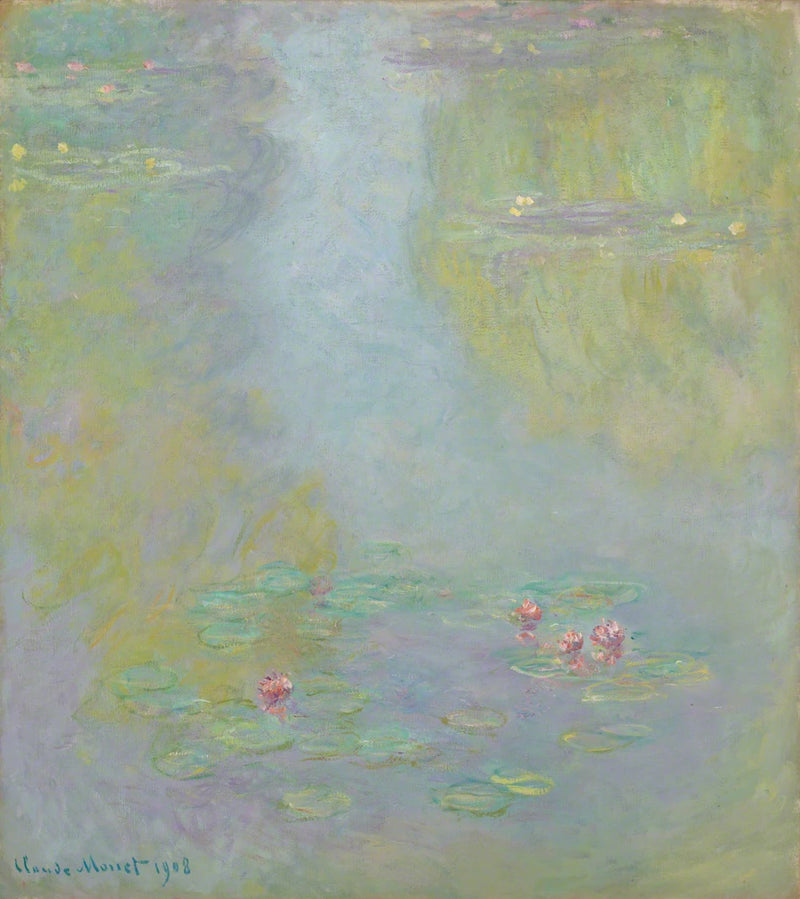 Ninfee, Museo d'arte del Fuji di Tokyo W1731 - Claude Monet