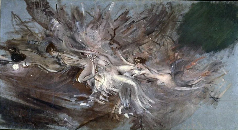 Ninfe al chiaro di luna - Giovanni Boldini