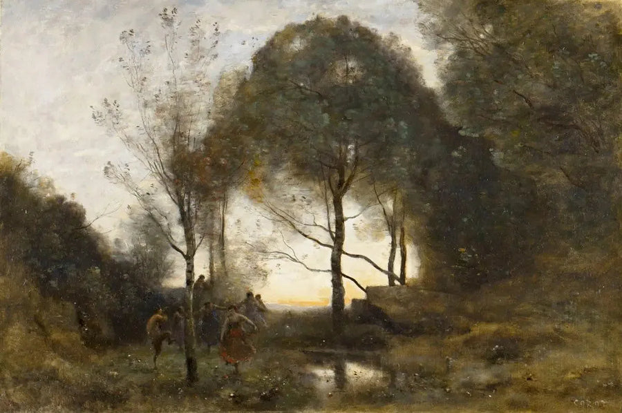 Ninfe e Fauni - Jean-Baptiste Camille Corot