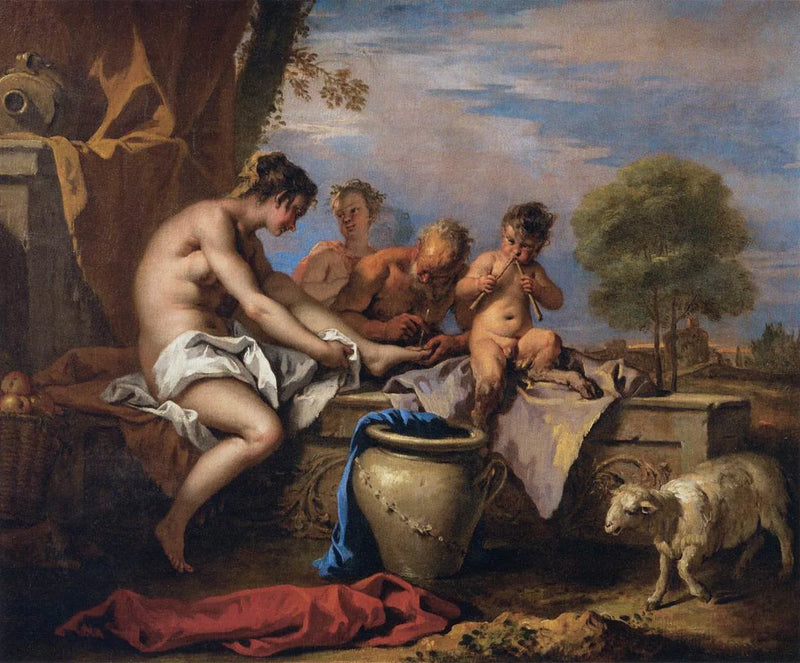 Ninfe e Satiri - Sebastiano Ricci