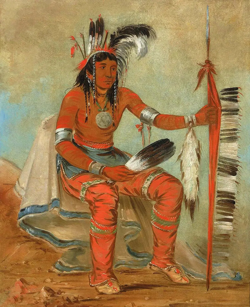 O'n-daig, il corvo, un dandy - George Catlin