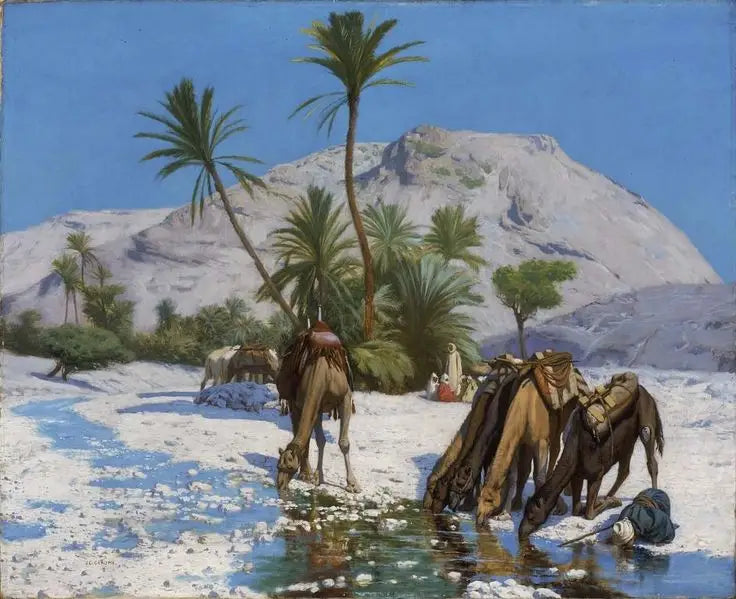 Oasi - Jean-Léon Gérôme