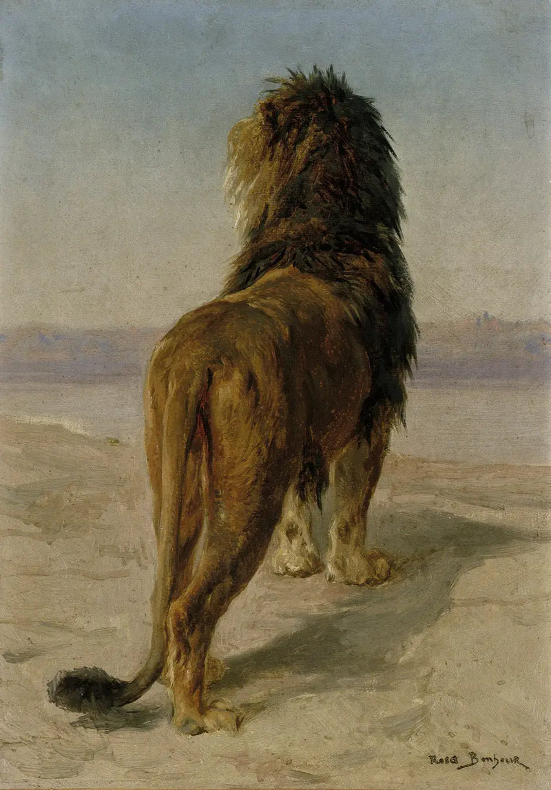 Osservazione dei leoni - Rosa Bonheur
