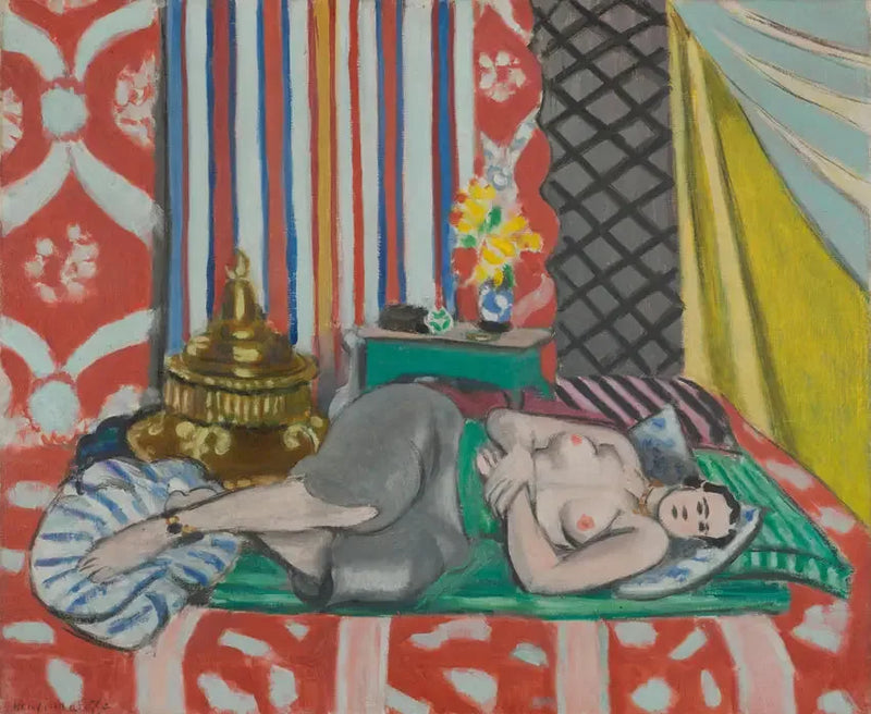 Odalisca con pantaloni grigi - Henri Matisse