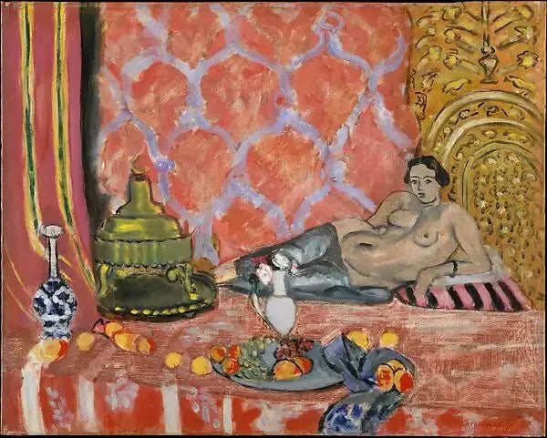 Odalisca con pantaloni grigi - Henri Matisse