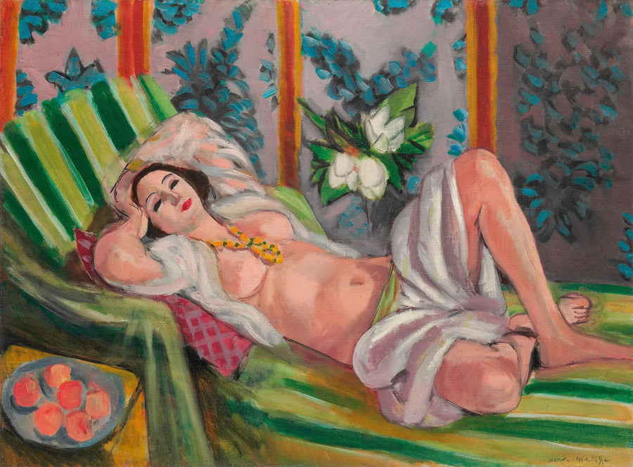 Odalisca con magnolie - Henri Matisse