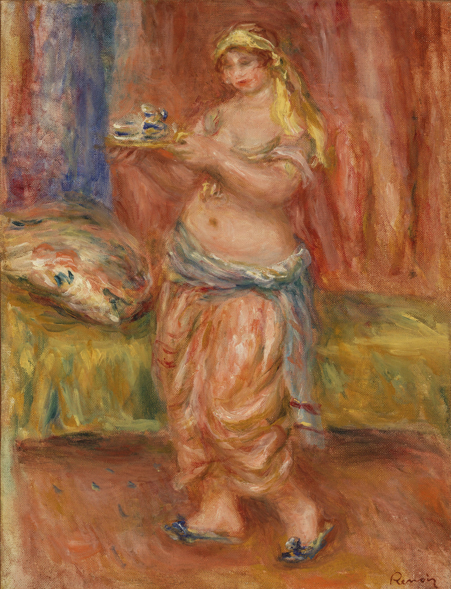 Odalisca con teiera - Pierre-Auguste Renoir
