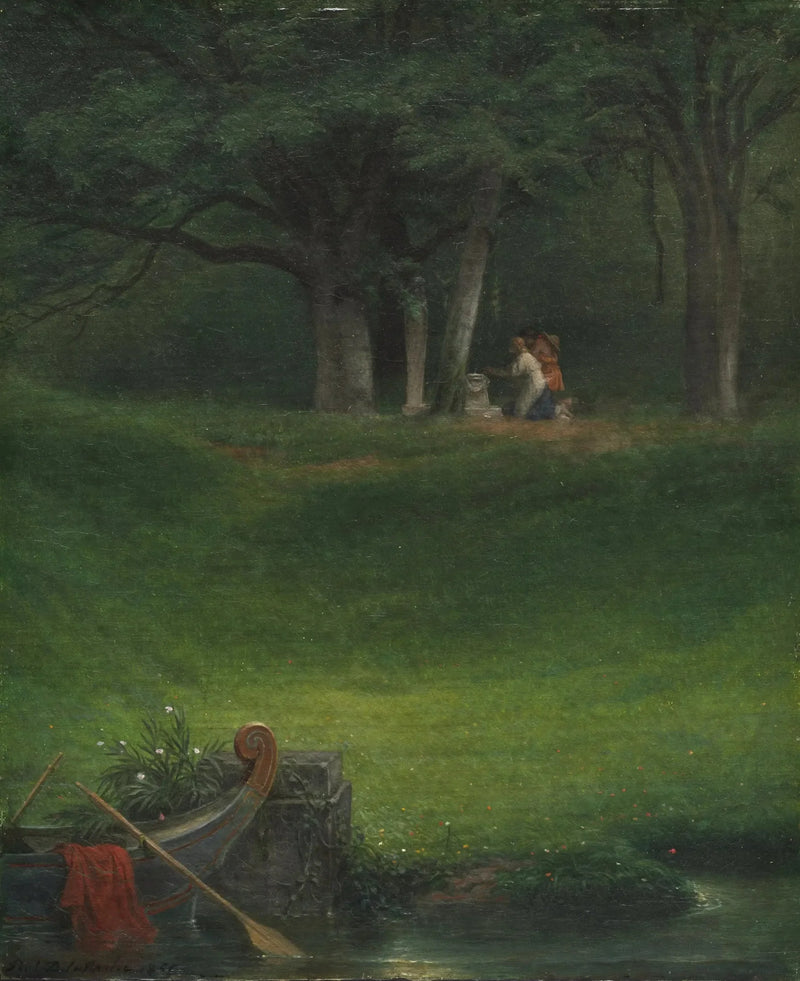 Offrande al dio Pan - Paul Delaroche