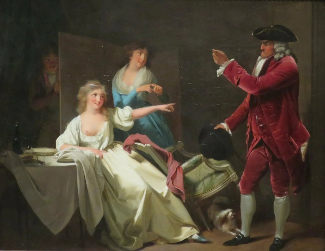 "Oh, quel fou !" - Louis-Léopold Boilly