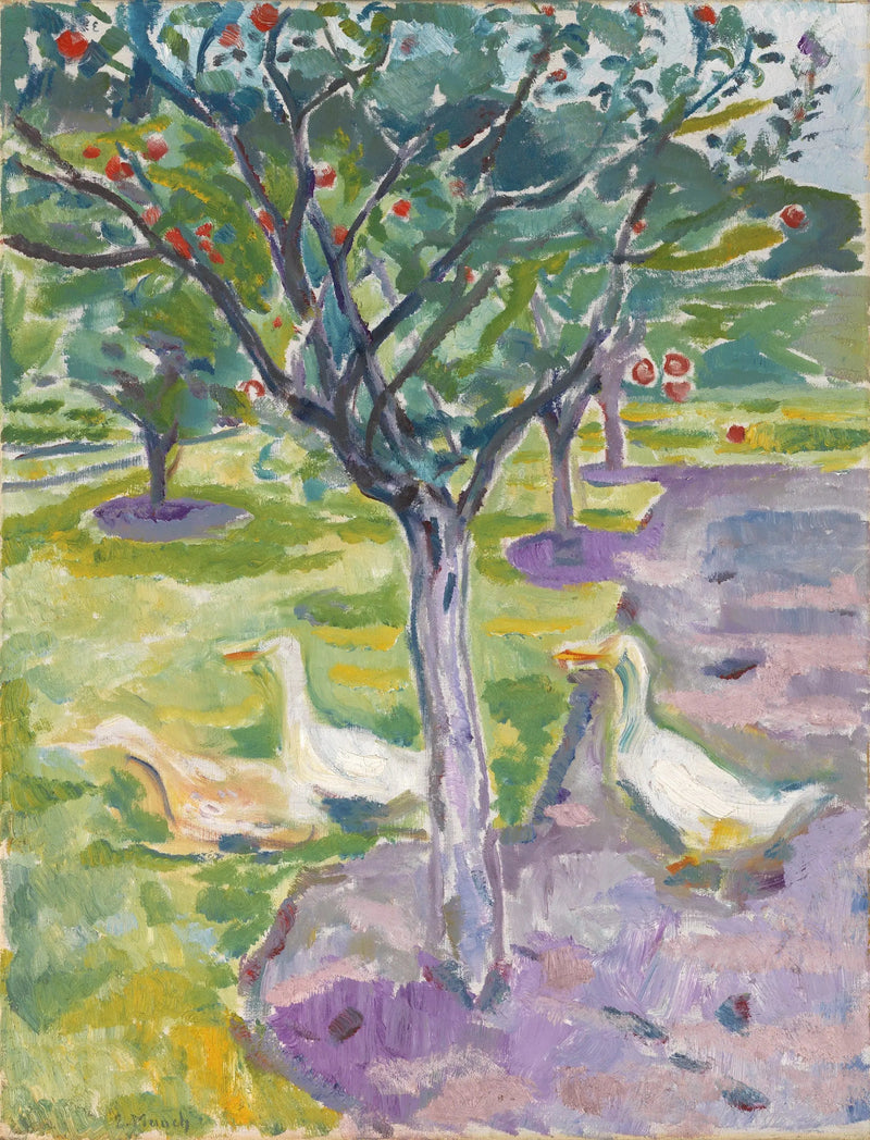 Oche nel giardino - Edvard Munch