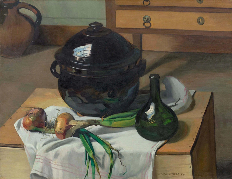 Cipolle e zuppa - Félix Vallotton