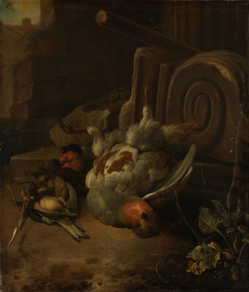Uccelli morti - Melchior de Hondecoeter