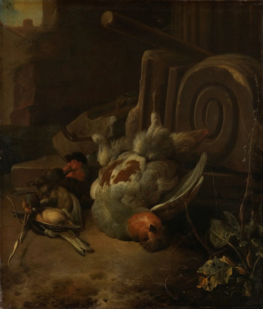 Uccelli morti - Melchior de Hondecoeter