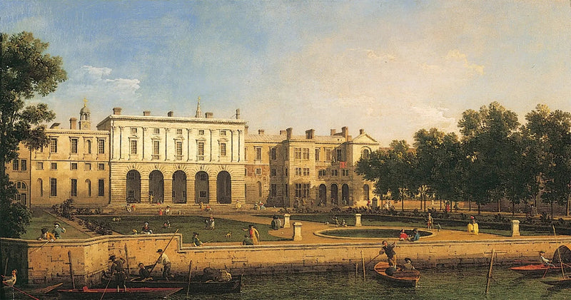 Old Somerset House da Tamigi - Canaletto