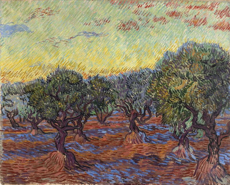 Uliveto, Saint-Rémy - Vincent van Gogh