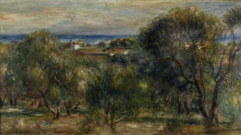Ulivi, Cagnes - Pierre-Auguste Renoir