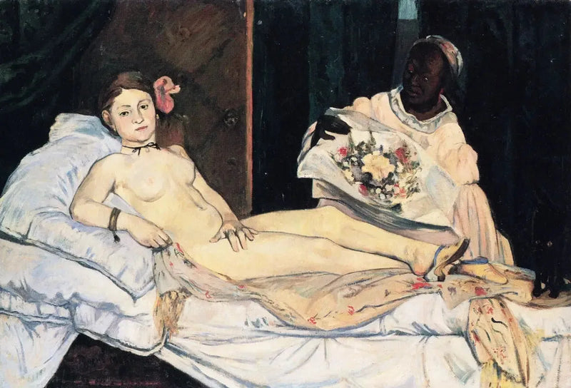 Olympia, copia da Manet - Paul Gauguin