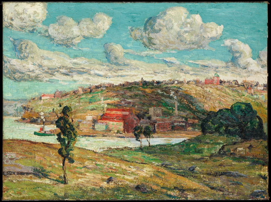 Ombre, Spuyten Duyvil Hill - Ernest Lawson
