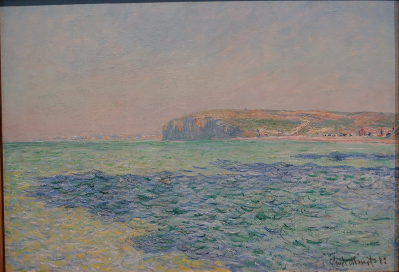 Le ombre sul mare, le scogliere di Pourville - Claude Monet