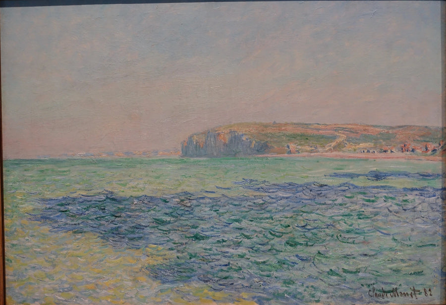 Le ombre sul mare, le scogliere di Pourville - Claude Monet