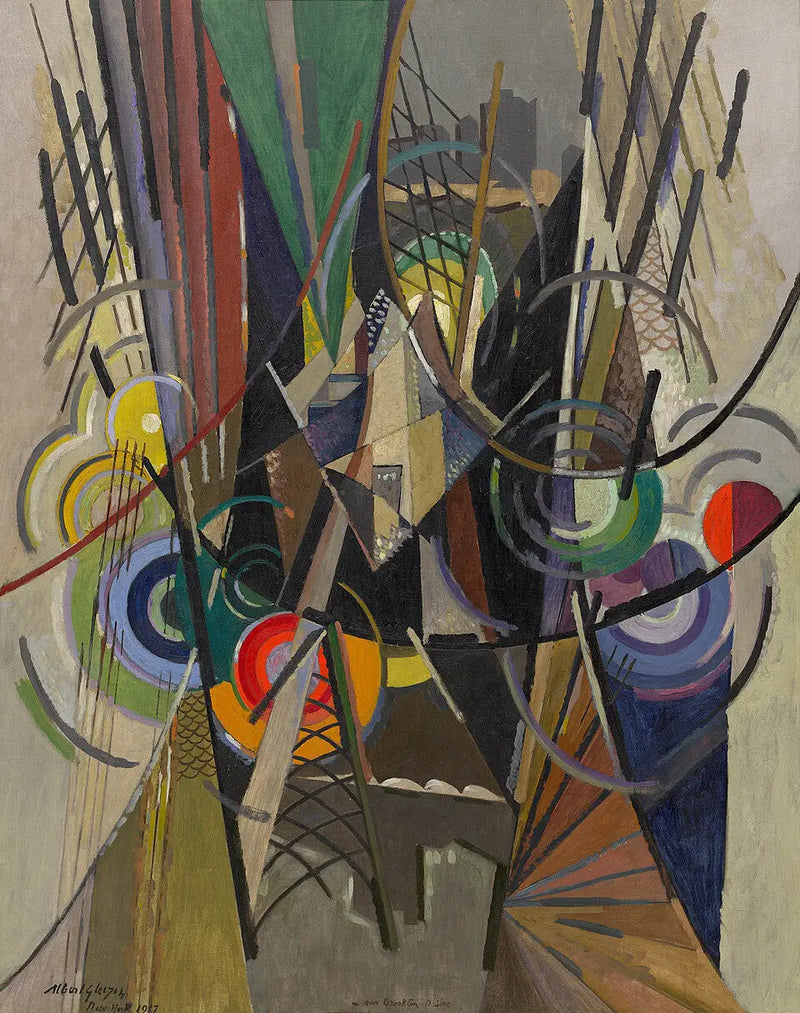 Su Brooklyn Bridge - Albert Gleizes