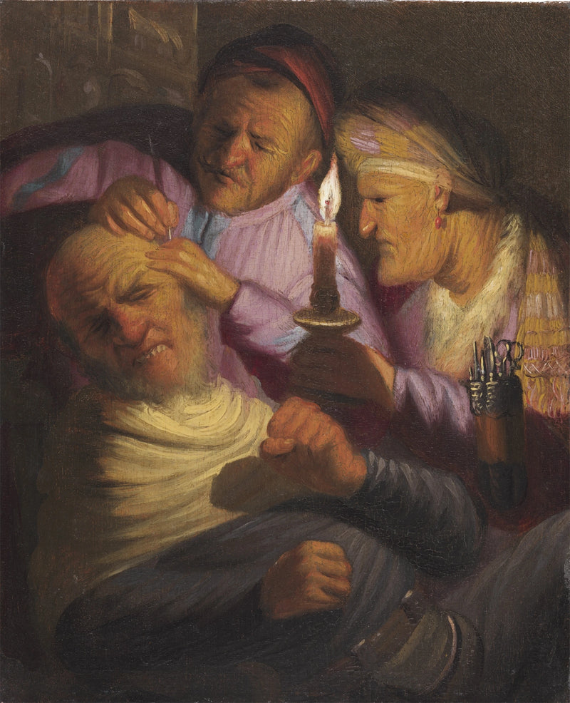L'Operazione (Allegoria del Tocco) - Rembrandt